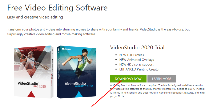 Free Trials for Editing Software